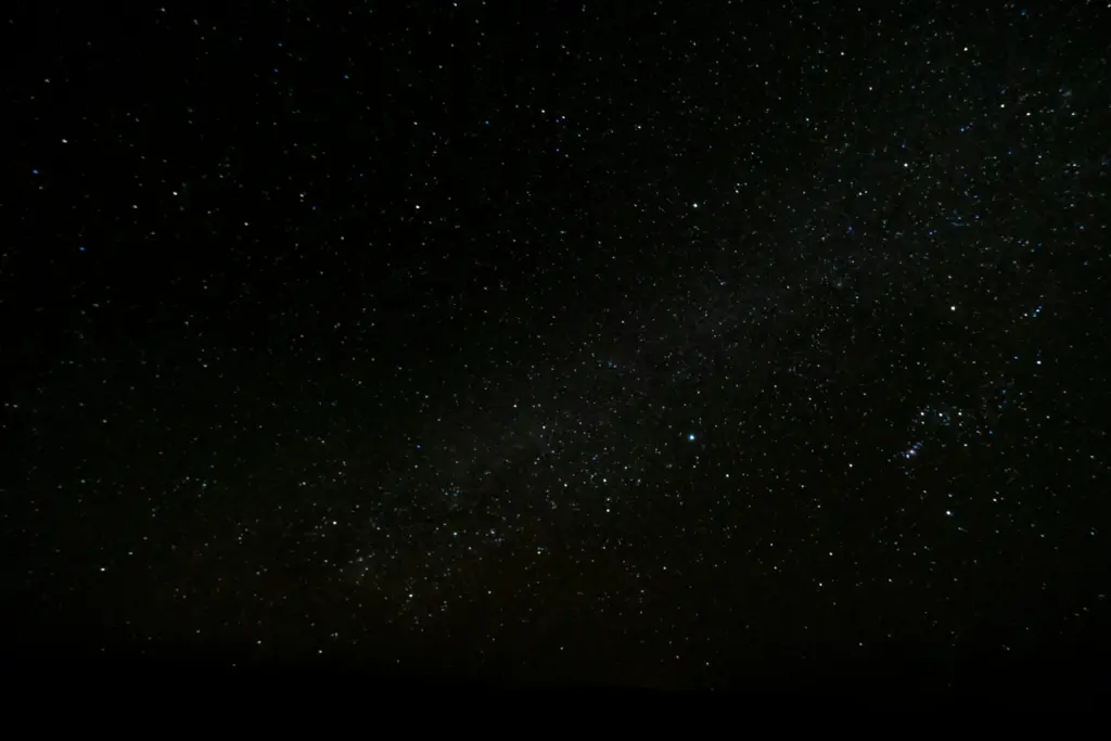 stars in the sky at night